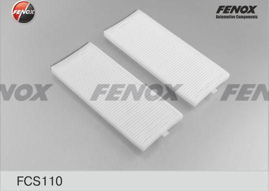 Салонный фильтр Fenox. Артикул FCS110