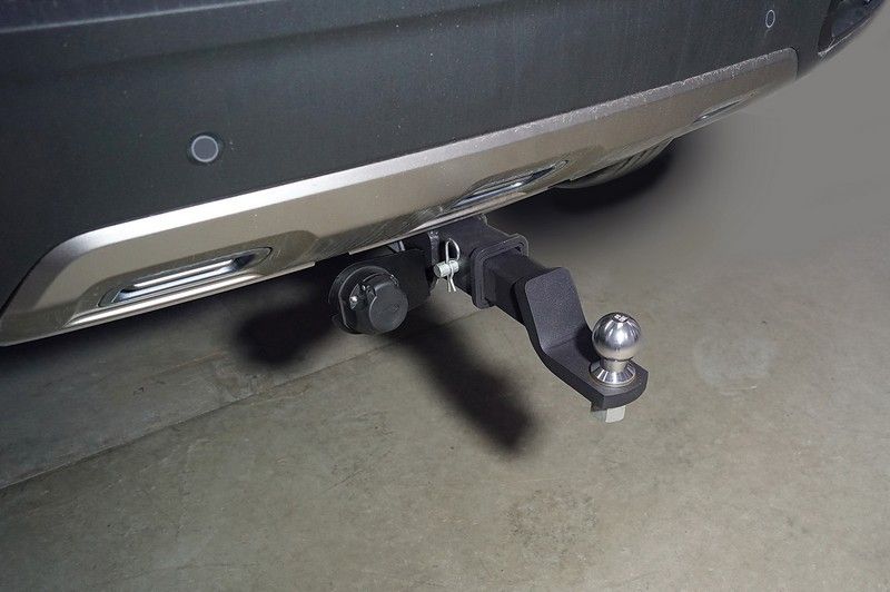 Фаркоп оцинкованный под американский квадрат ТСС для Haval Dargo 4WD 2022-2026. Артикул TCU00315N