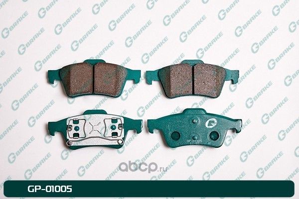 Колодки тормозные дисковые (G-Brake). Артикул GP01005