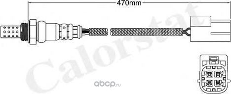 Лямбда-зонд (Vernet). Артикул LS140220