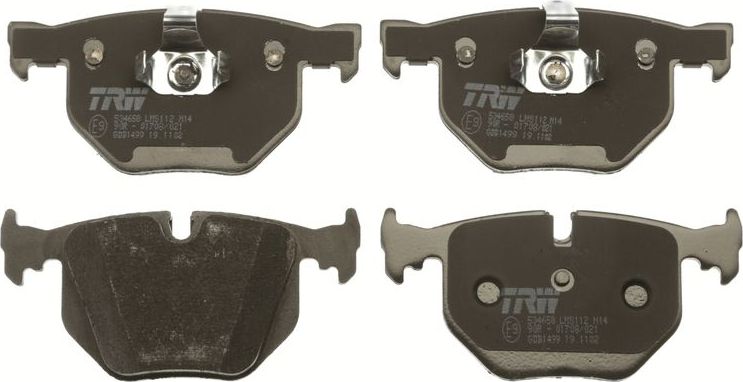 Тормозные колодки TRW COTEC. Артикул GDB1499