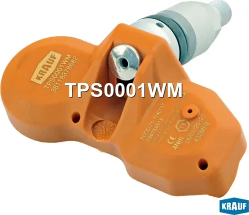 Датчик давления в шине Krauf. Артикул TPS0001WM