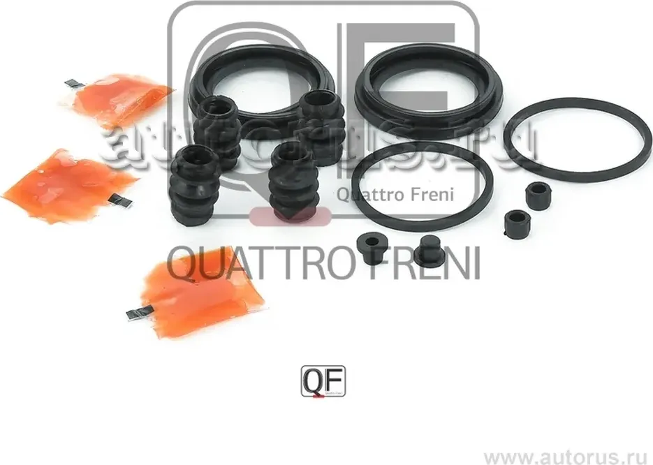 РЕМКОМПЛЕКТ СУППОРТА ТОРМОЗНОГО FR (Quattro Freni). Артикул QF40F00096