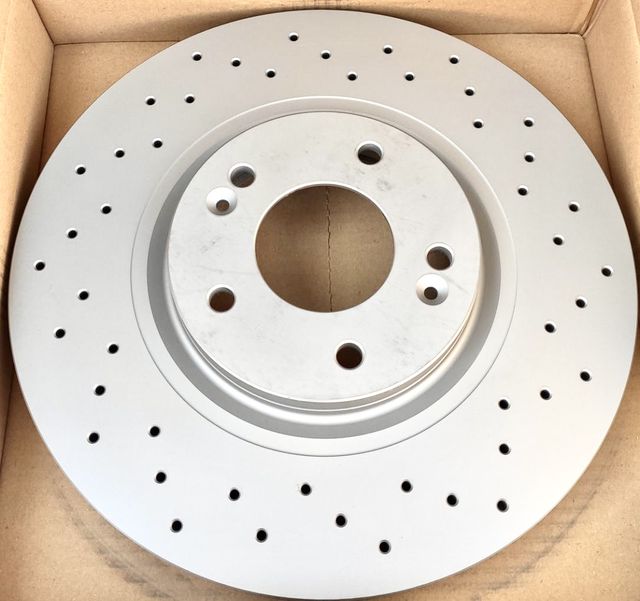 Тормозной диск Zimmermann Sport Coat Z. Артикул 285.3524.52