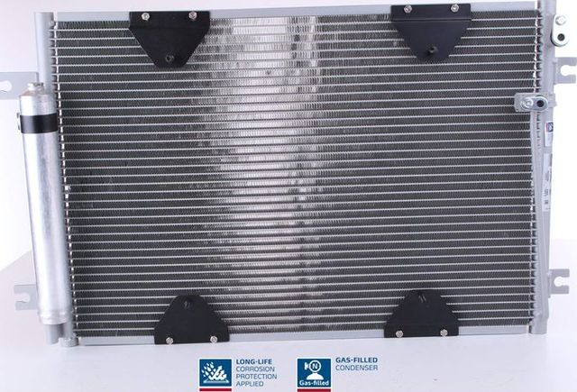 Радиатор кондиционера (конденсатор) Nissens (алюминий) для Suzuki Grand Vitara II 2001-2003. Артикул 940505