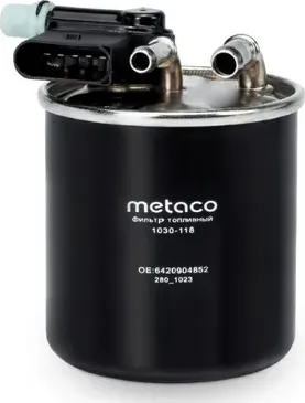 Фильтр топливный (Metaco). Артикул 1030118