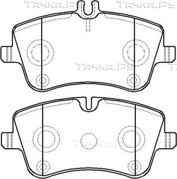 Тормозные колодки HSB. Артикул HP5191