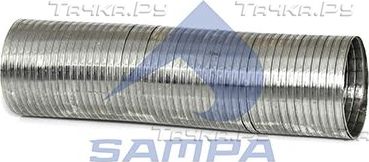 Гофра глушителя Sampa для MAN TGM 2005-2026. Артикул 021.312