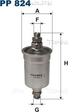 Топливный фильтр Filtron. Артикул PP 824