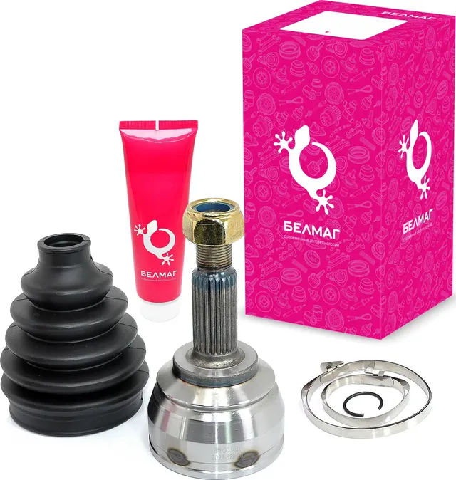 ШРУС наружный BM.OCJ.081, LADA (Largus 16 кл.) 23/22 шлица, OEM № 8200499304 БелМаг BM.OCJ.081 (Belmag). Артикул BM.OCJ.081