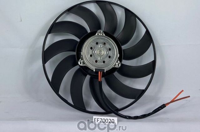 ВЕНТИЛЯТОР ОХЛАЖДЕНИЯ ДВИГАТЕЛЯ AUDI A4 01-08 A6 (Schnieder). Артикул EF70020