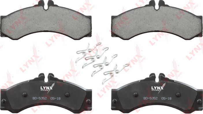 Тормозные колодки LYNXauto. Артикул BD-5352