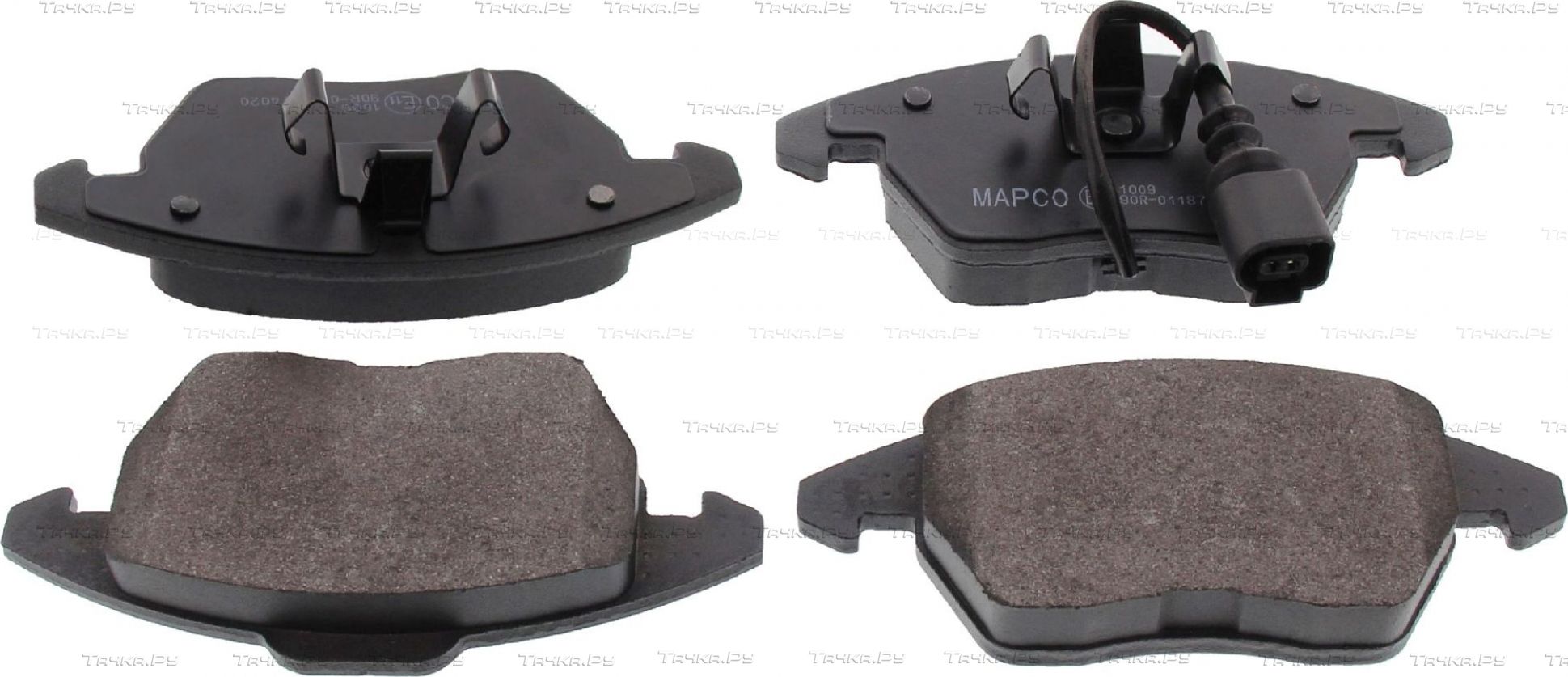 Тормозные колодки MAPCO передние для Volkswagen Touran II 2010-2015. Артикул 6695