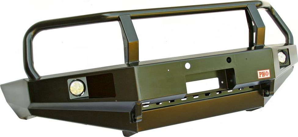 Бампер силовой РИФ передний с доп. фарами и защитной дугой для Mazda BT50 2006-2011. Артикул RIFBT5-10350