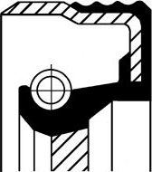 Сальник КПП Corteco (FPM (Fluor-Kautschuk)). Артикул 01020045B