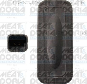 Ручка двери Meat & Doria для Renault Megane II 2002-2010. Артикул 206004