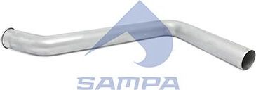 Глушитель Sampa задний для Scania 3 1987-1996. Артикул 041.332