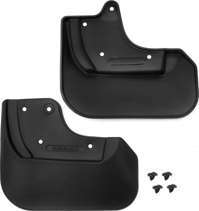 Брызговики Autofamily задняя пара для Toyota Camry 50, 55 (V50, V55, XV50, XV55) 2011-2014. Артикул NLFD.48.51.E10