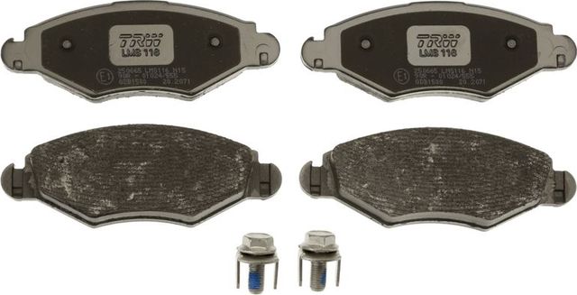 Тормозные колодки TRW COTEC. Артикул GDB1500