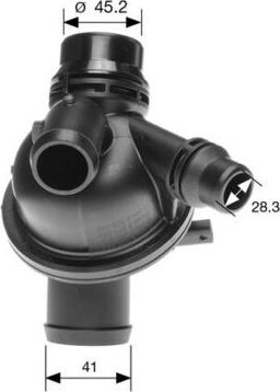 Термостат Mahle Behr. Артикул TM 42 103