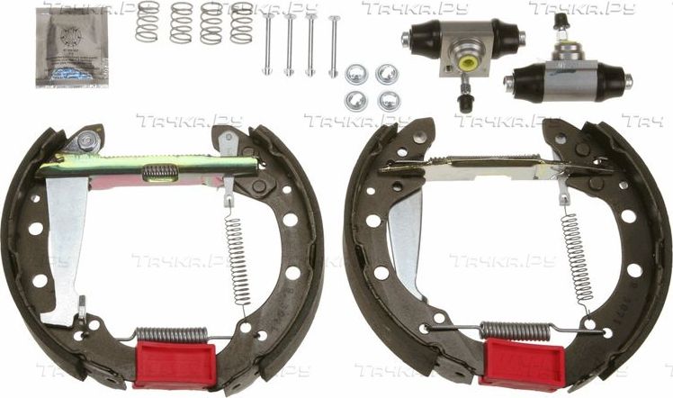 Тормозные колодки TRW (алюминий) задние для Volkswagen Golf II 1986-1992. Артикул GSK1404