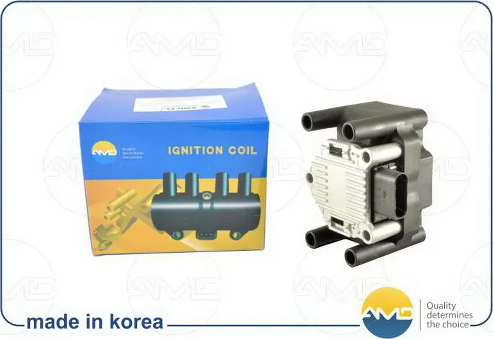 Катушка зажигания SKODA Octavia/Yeti 5L, Volkswagen Golf (AMD) AMD. Артикул AMDEL712