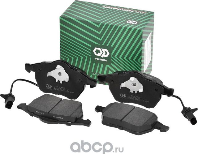 Колодки тормозные дисковые передние (Pilenga). Артикул FDP9969S