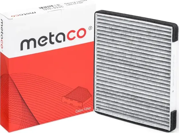 Фильтр салона HYUNDAI ACCENT (2005>) УГОЛЬНЫЙ (Metaco). Артикул 1010034C