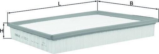 Воздушный фильтр Mahle. Артикул LX 935/2