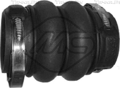 Патрубок интеркулера Metalcaucho для Citroen C2 2005-2009. Артикул 09231