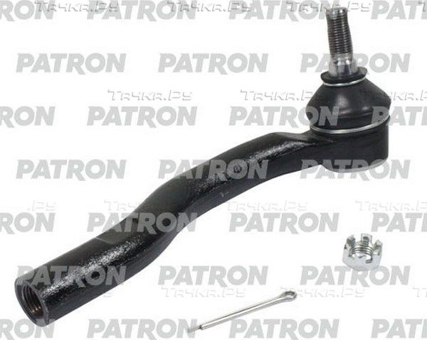 Наконечник рулевой тяги Patron правый для Toyota Corolla E170, E180 2013-2019. Артикул PS1313R