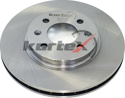 Диск тормозной HYUNDAI Solaris (11-) KIA Rio (11-) передний (1шт.) (min 2шт.) KO (Kortex). Артикул KD0118