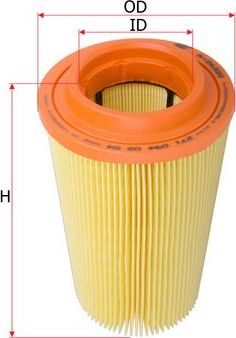 Воздушный фильтр Sakura. Артикул A-26320