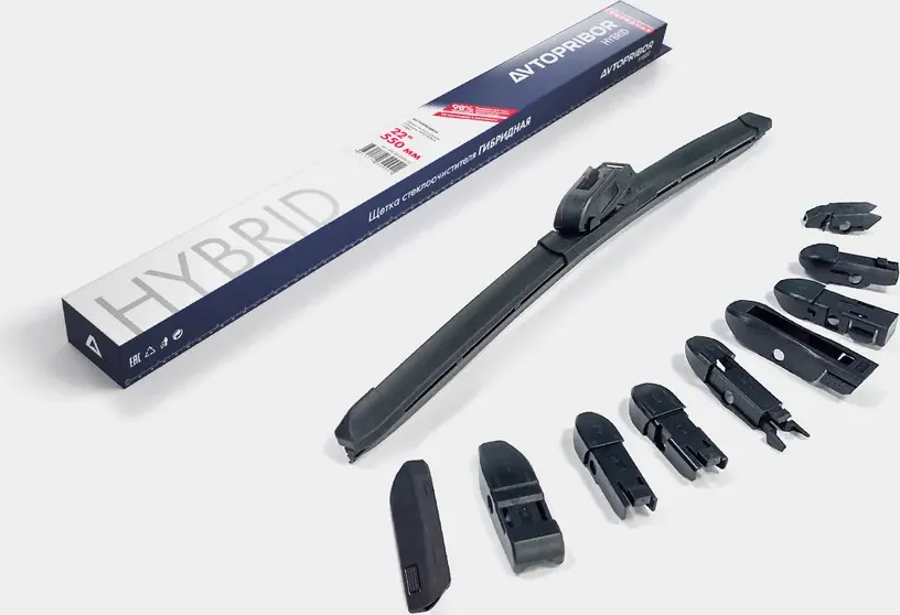 Щетка стеклоочистителя AVTOPRIBOR гибридная (мульти 9 в 1) 550 мм, 252.5215900-2 (Автоприбор). Артикул 252521590022