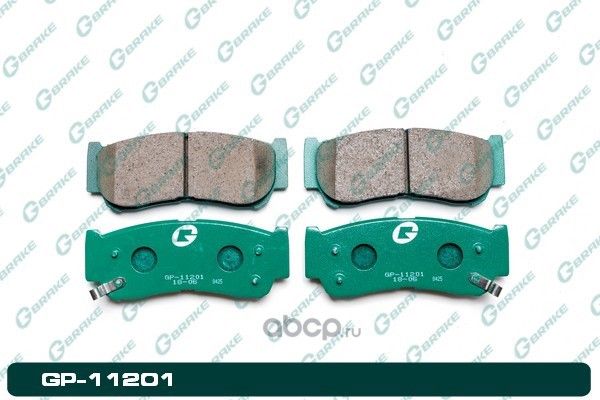 Колодки тормозные дисковые (G-Brake). Артикул GP11201