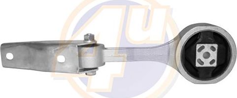 Подушка (опора) двигателя 4U задняя для SEAT Ibiza IV 2008-2015. Артикул SE-U-02321