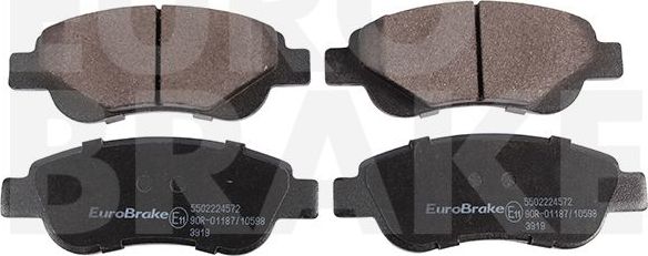 Тормозные колодки Eurobrake. Артикул 5502224572