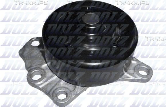 Помпа (водяной насос) Dolz для Toyota Yaris II 2005-2011. Артикул T226