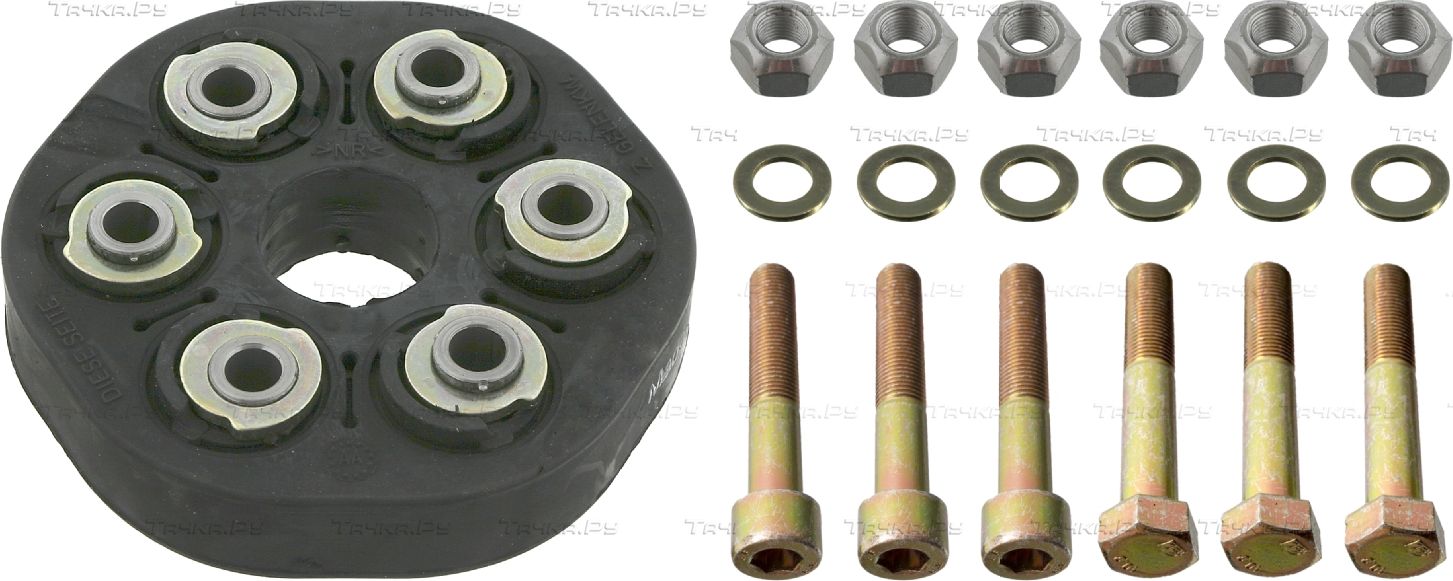 Крестовина карданного вала Febi Bilstein ProKit передняя для Renault Scenic II 2000-2003. Артикул 03616