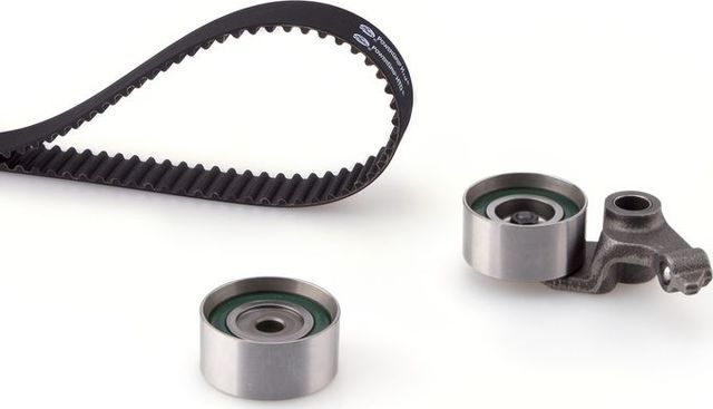 Ремень ГРМ с роликами (комплект) Gates PowerGrip® для Toyota Ipsum II (M20) 2001-2005. Артикул K015562XS