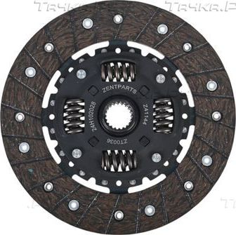 Диск сцепления Zentparts для Mitsubishi Lancer IX 2003-2013. Артикул Z41144
