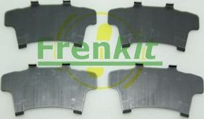 ПЛАСТИНЫ ПРОТИВОСКРИПНЫЕ ТОРМОЗНЫХ КОЛОДОК (4ШТ.) Frenkit. Артикул 940131