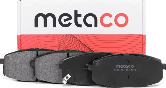 Колодки тормозные передние к-кт (Metaco) Metaco. Артикул 3000421