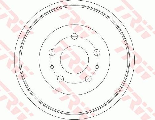 Тормозной барабан TRW. Артикул DB4427