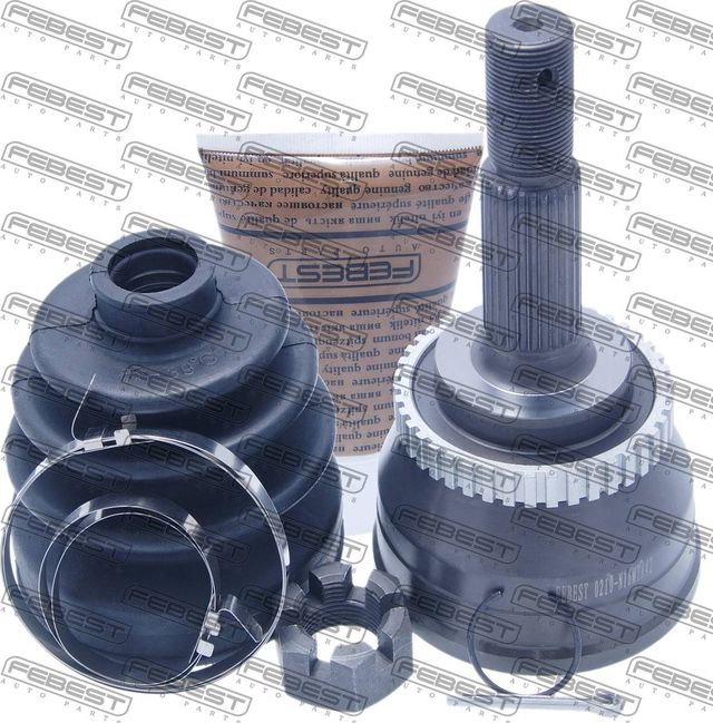 Шрус наружный (граната) Febest передний для Nissan Almera N16 2000-2006. Артикул 0210-N16MTA42