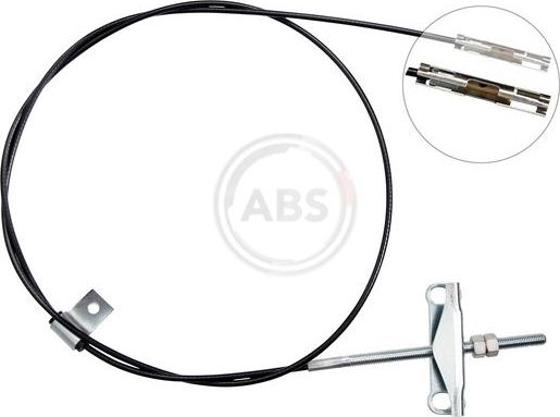 Трос ручника (тросик ручного тормоза) ABS. Артикул K17256
