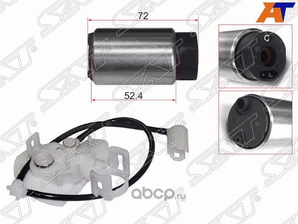 ТОПЛИВНЫЙ НАCОС 12V, 3BAR, 90LH, V2400 2AZ-FE ST (SAT). Артикул STFP11