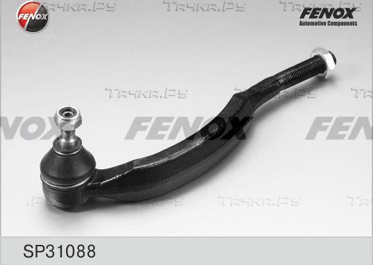Наконечник рулевой тяги Fenox левый для Peugeot 407 2004-2011. Артикул SP31088