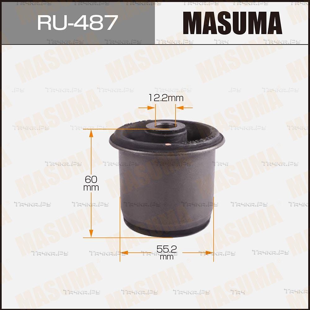 Сайлентблок заднего рычага подвески Masuma. Артикул RU-487