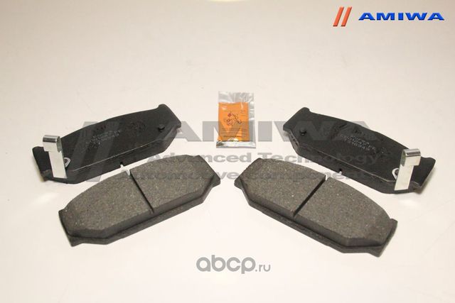 КОЛОДКИ ТОРМОЗНЫЕ ДИСКОВЫЕ ПЕРЕДНИЕ SPEED STOP (Amiwa). Артикул CD01247